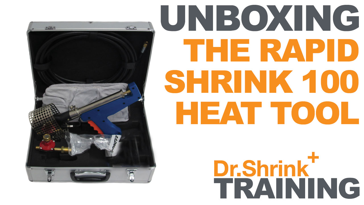 Unboxing the Rapid Shrink 100 Propane Fired Heat Tool Kit
