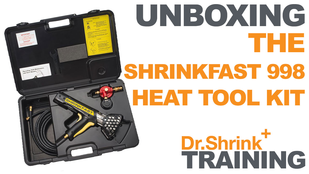 Unboxing the Shrinkfast 998 Propane Fired Heat Tool Kit