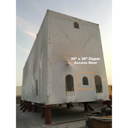 30" x 36" Zipper Access Door (DS-36W) White - Image 2