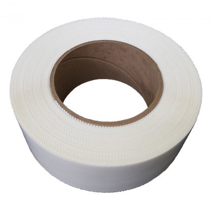 Dr. Shrink White 2.5 inch lightweight heat shrink tape with pinked edge