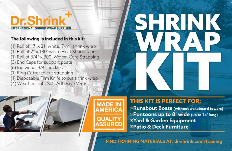 Kit De Démarrage Recommandé Dr Shrink - Outdoor Furniture Shrink Wrap Kit