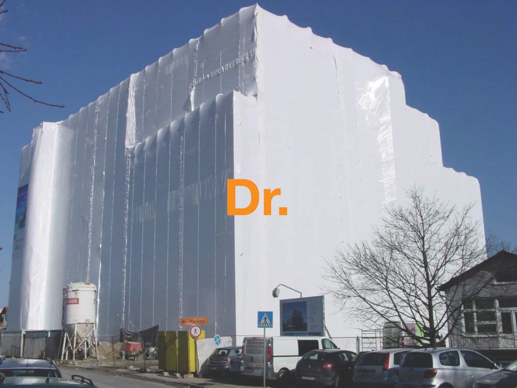 Scaffolding and Construction Shrink Wrap